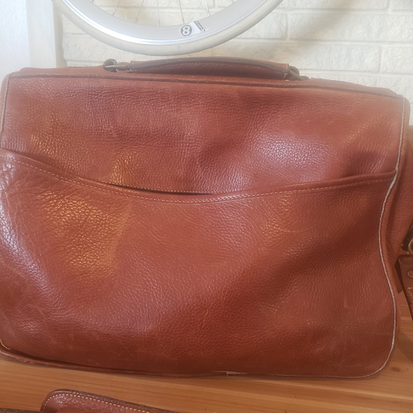 Levenger vintage messenger bag - Picture 2 of 2